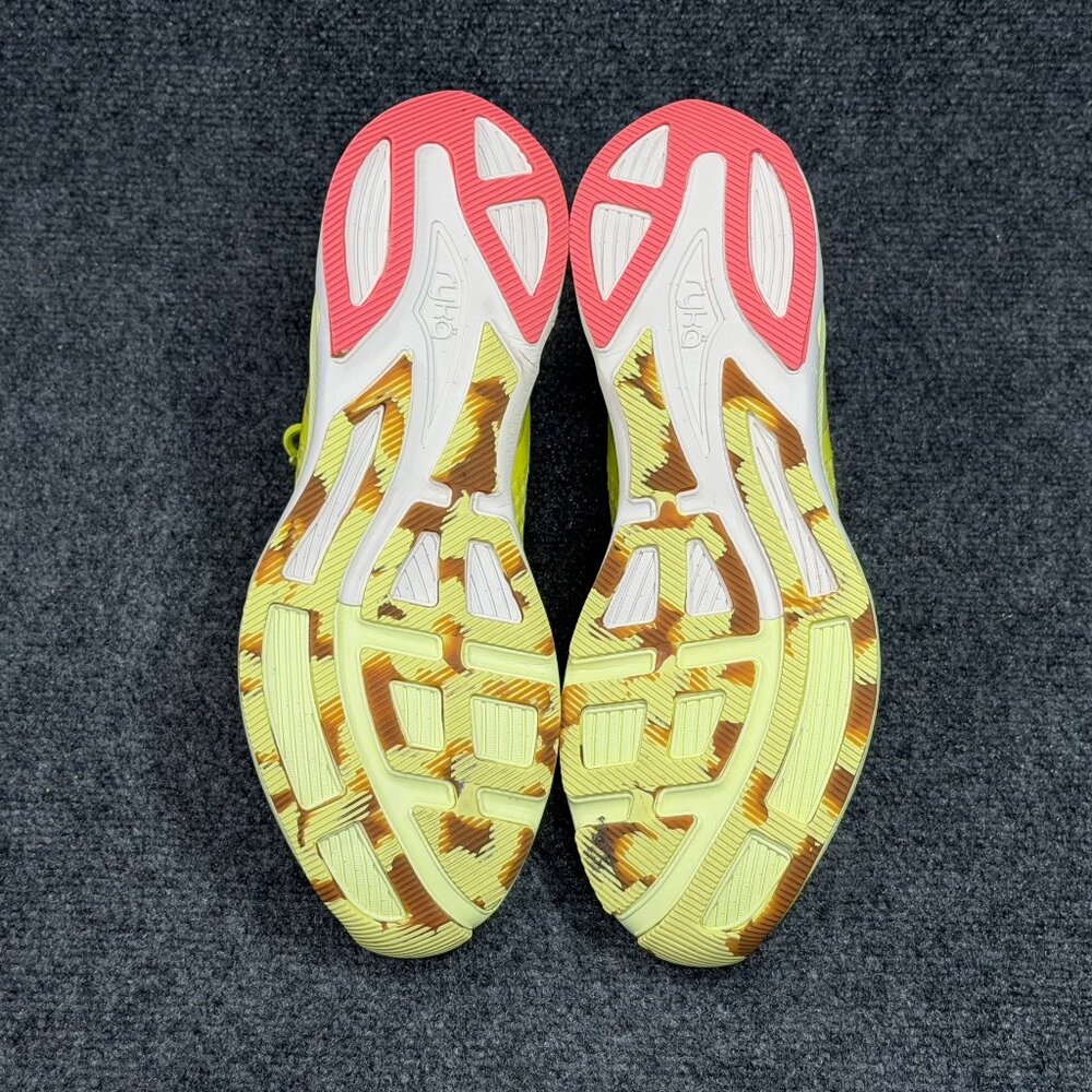 Ryka Activate Running Shoes‎ Women's Size 11 Yellow Athletic Training Sneakers - Picture 10 of 12